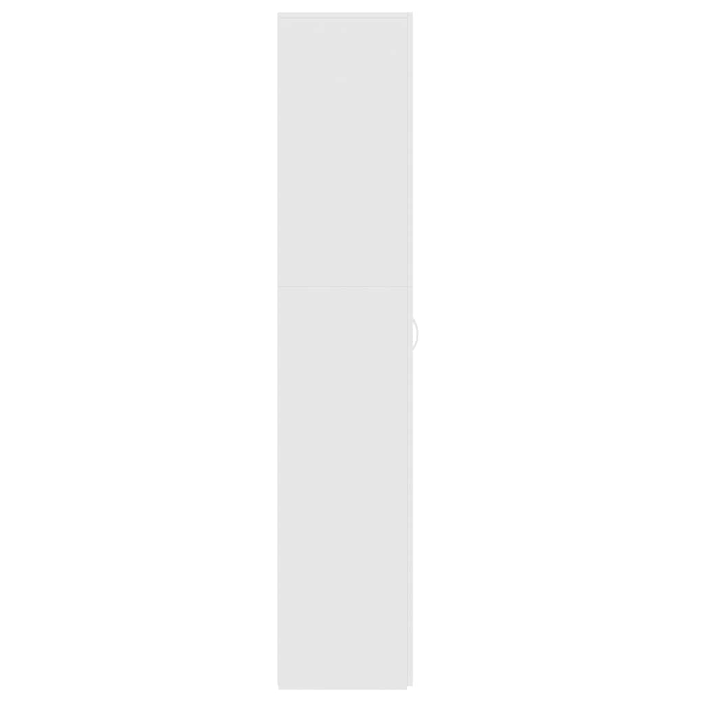 vidaXL Shoe Cabinet | White | Engineered wood | Large | Shoe Cabinet 5