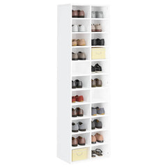 vidaXL Shoe Cabinet | White | Engineered wood | Large | Shoe Cabinet 3