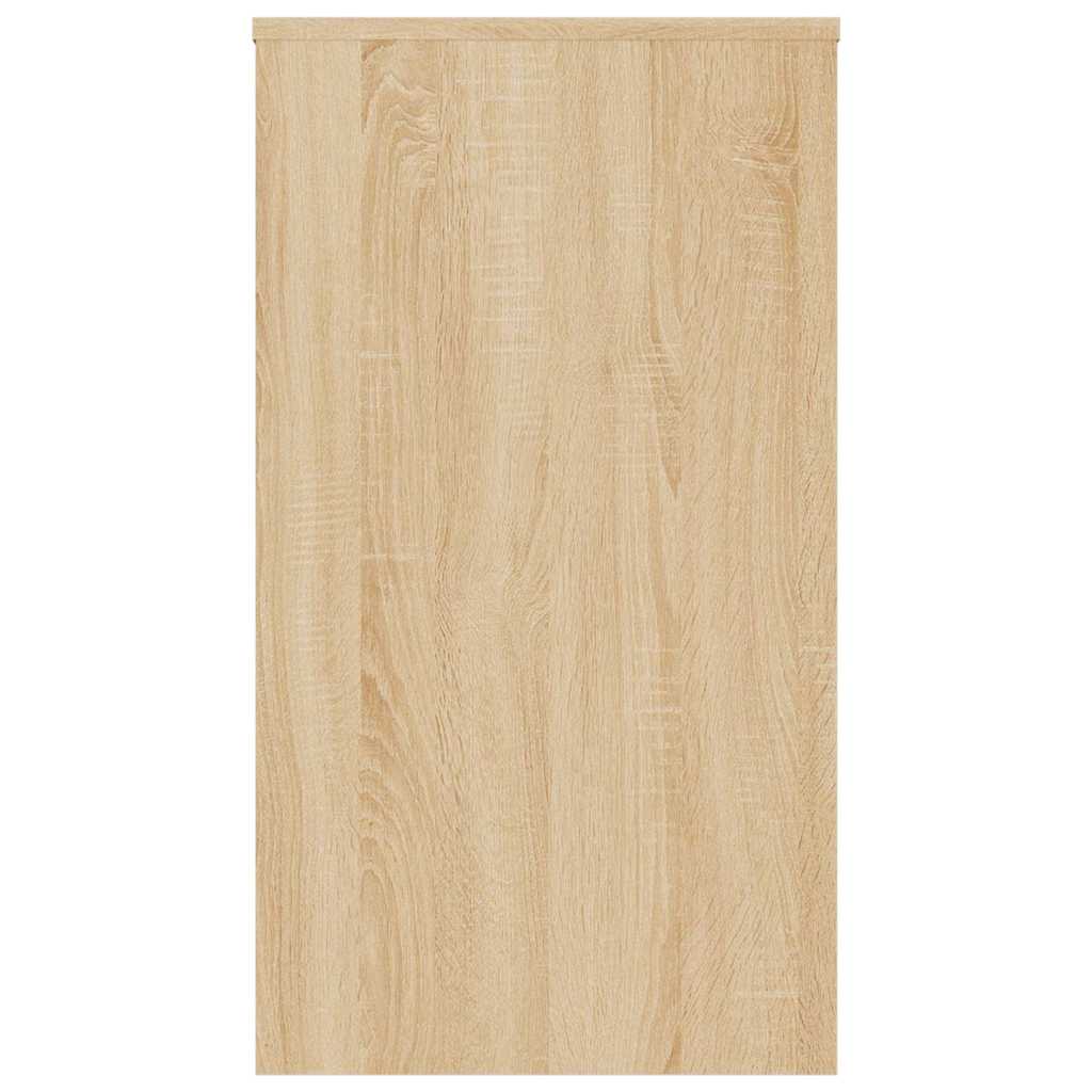 vidaXL Desk | Sonoma Oak | Engineered Wood | Small | Minimalist | Desk 6