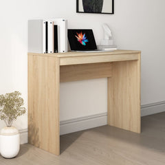 vidaXL Desk | Sonoma Oak | Engineered Wood | Small | Minimalist | Desk 1