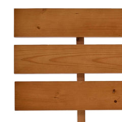 Bed Frame without Mattress Honey Brown 90 x 200 cm