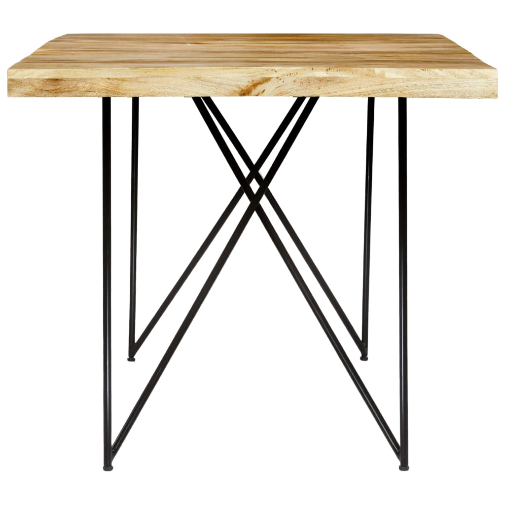 vidaXL Dining Table 180x90x76 cm Solid Mango Wood 3