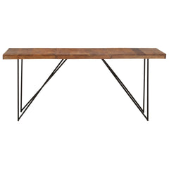 vidaXL Dining Table 180x90x76 cm Solid Acacia Wood 2