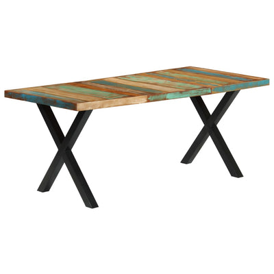 Dining Table 180x90x76 cm Solid Reclaimed Wood