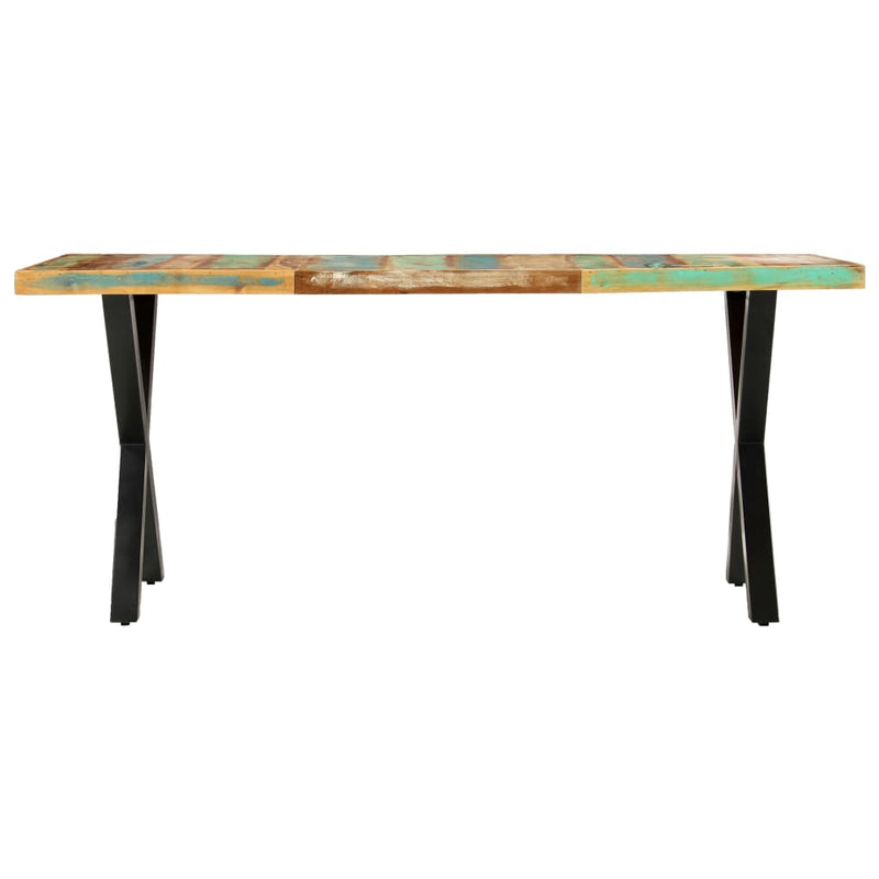 Dining Table 180x90x76 cm Solid Reclaimed Wood