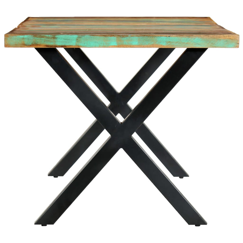 Dining Table 180x90x76 cm Solid Reclaimed Wood