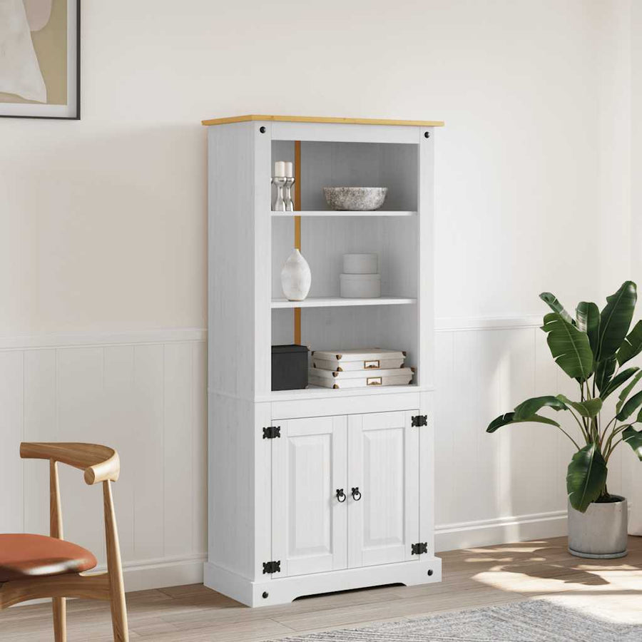 Cupboard Mexican Pine Corona Range White