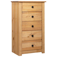 Sideboard 46x40x89 cm Pine Panama Range Brown