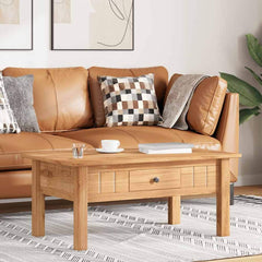 Coffee Table 100x60x43,5 cm Solid Pine Wood Panama Range Brown