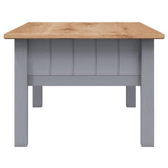 Coffee Table 100x60x43,5 cm Solid Pine Wood Panama Range Grey