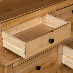 Highboard Solid Pine Panama Range, image 6