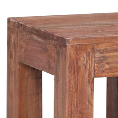 vidaXL Coffee Table | Varied brown tones | Solid mahogany wood | Small 3