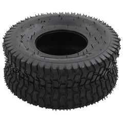 vidaXL Wheelbarrow Tyres 2 pcs 15x6.00-6 4PR Rubber 4
