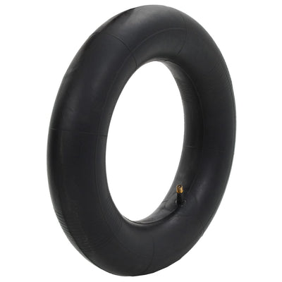 4 Piece Wheelbarrow Tire and Inner Tube Set 3.50-8 4PR Rubber