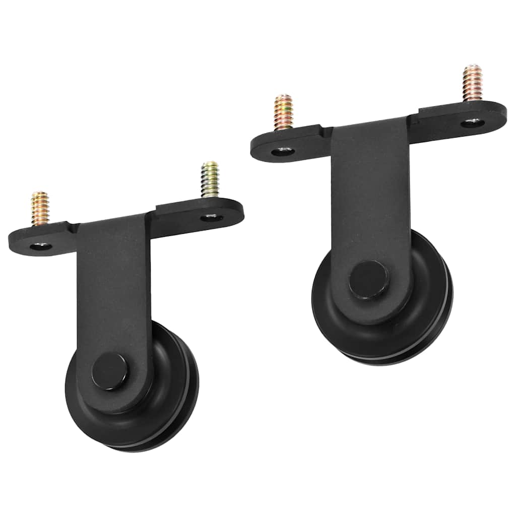 Sliding Door Hardware Kit Steel 183 cm 1