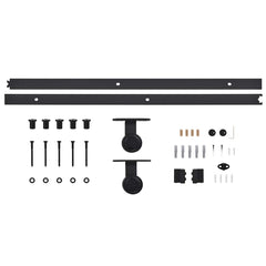 Sliding Door Hardware Kit Steel 183 cm 1