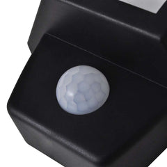 Solar Wall Lamps 2 pcs with Motion Sensor Black, image 5