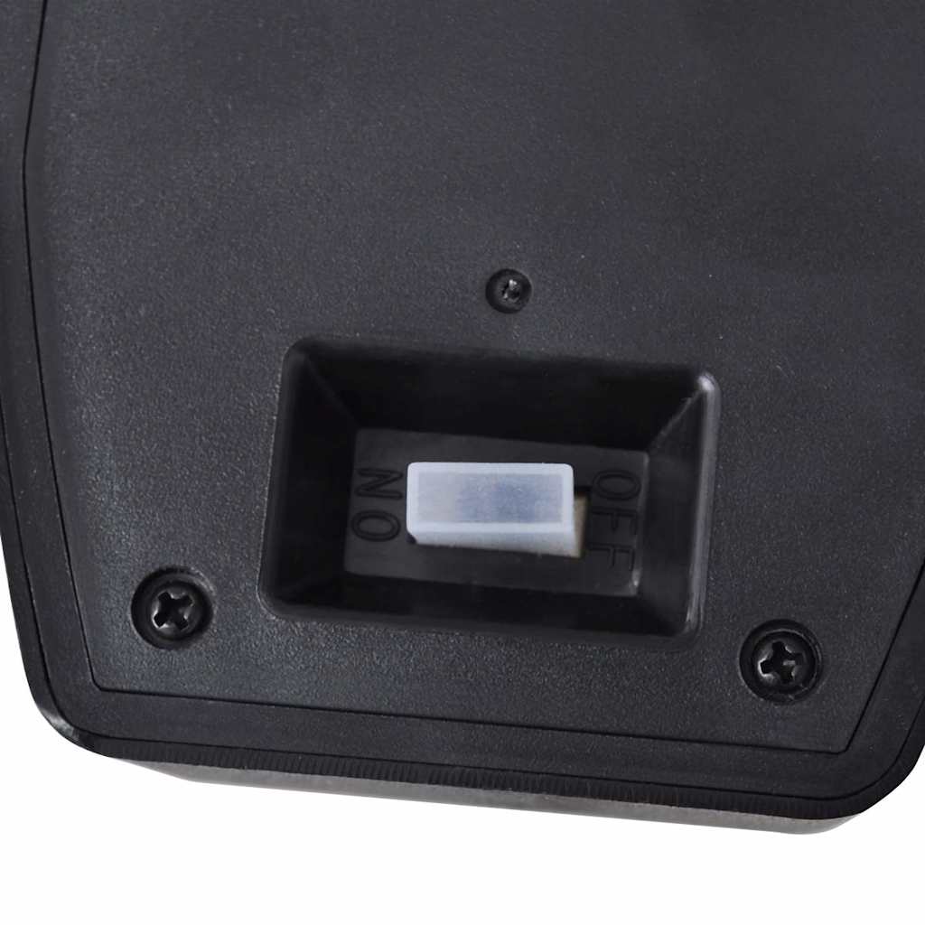 Solar Wall Lamps 2 pcs with Motion Sensor Black, image 6