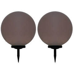 Outdoor Solar Lamps LED Spherical RGB 50 cm 2