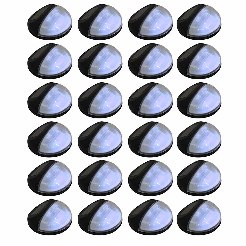 Outdoor Solar Wall Lamps LED Round 24