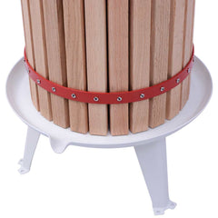 vidaXL 2 Piece Fruit & Wine Press and Crusher Set 5