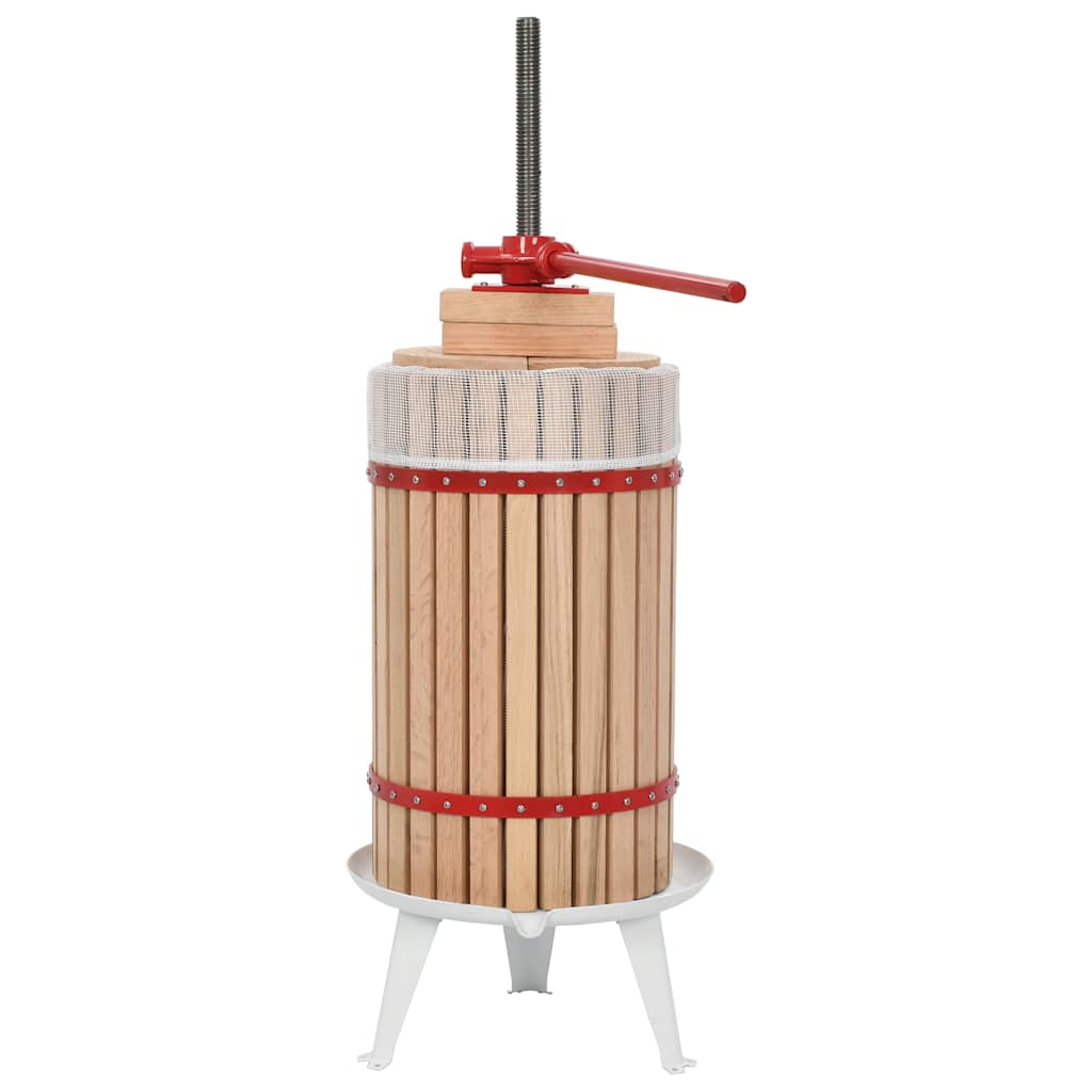 vidaXL 2 Piece Fruit & Wine Press and Crusher Set 2