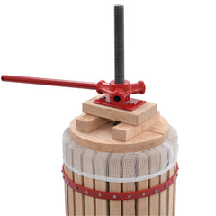 vidaXL 2 Piece Fruit & Wine Press and Crusher Set 4