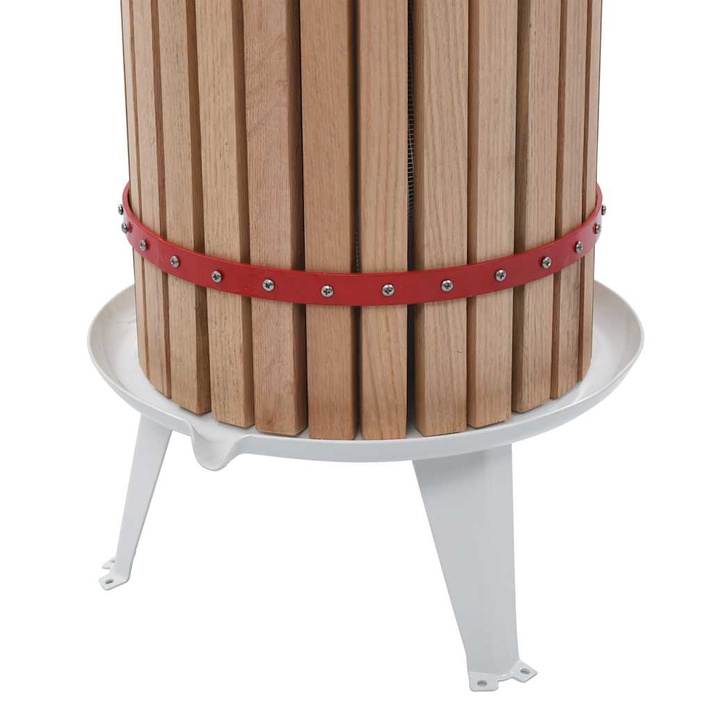 vidaXL 2 Piece Fruit & Wine Press and Crusher Set 5