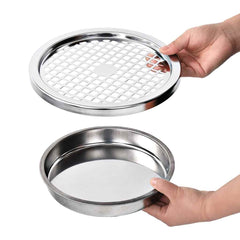 vidaXL Wall Ashtray Dustbin Steel 26 L Black 6