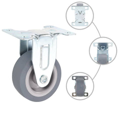 vidaXL 12 pcs Fixed Casters 50 mm 2