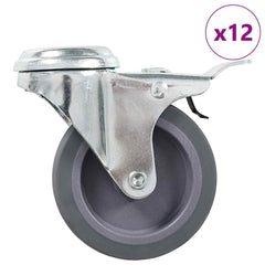 Bolt Hole Swivel Casters 75 mm 12