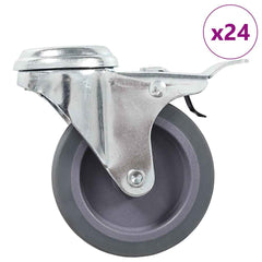 Bolt Hole Swivel Casters 75 mm 24