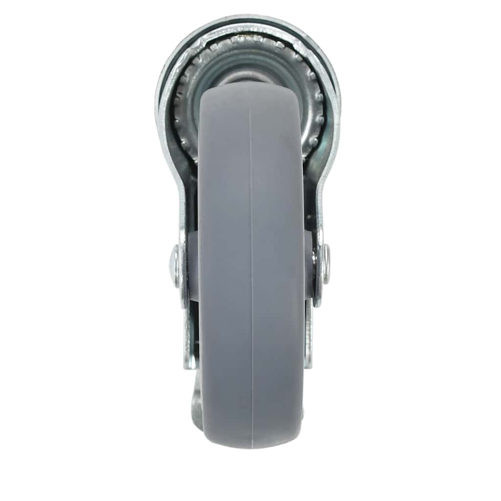 vidaXL 8 pcs Bolt Hole Swivel Casters 100 mm 6