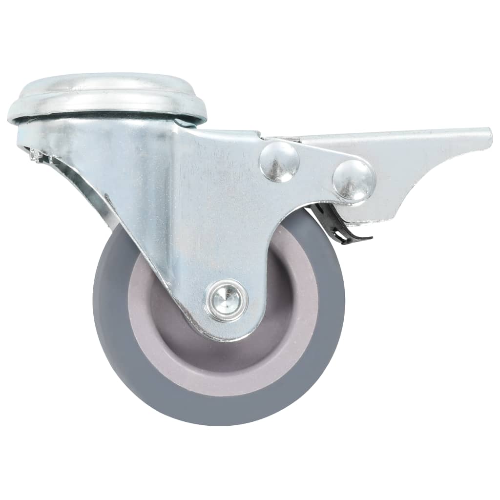 vidaXL 8 pcs Bolt Hole Swivel Casters 50 mm 4