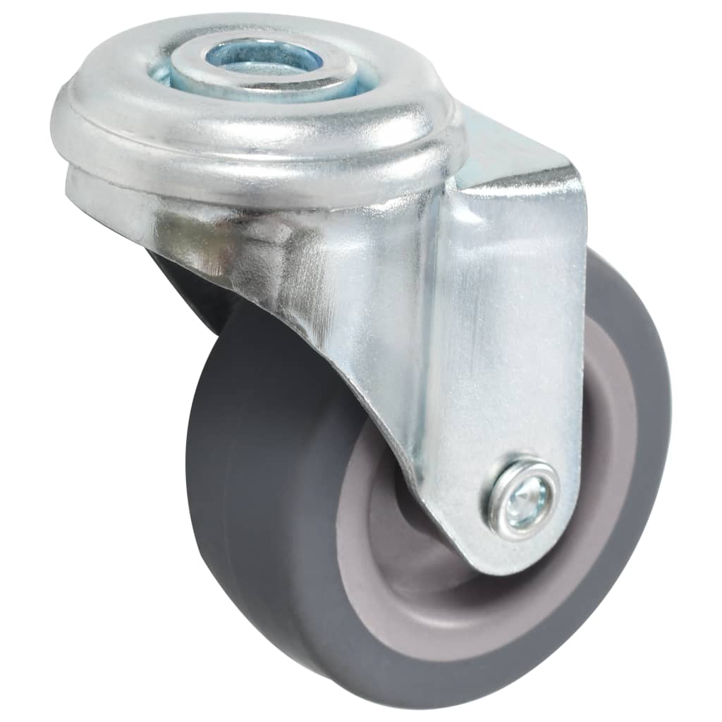 vidaXL 8 pcs Bolt Hole Swivel Casters 50 mm 3
