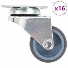 Twin-wheel Swivel Casters 50 mm 16