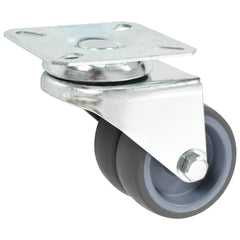 vidaXL 12 pcs Twin-wheel Swivel Casters 50 mm 4