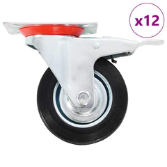 Swivel Casters 100 mm 12