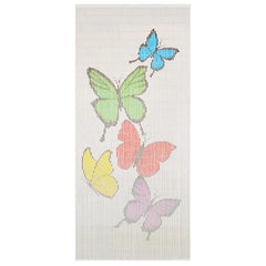 vidaXL Insect Door Curtain Bamboo 90x200 cm 1