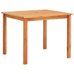 Garden Table Solid Acacia Wood 88 cm 88 cm