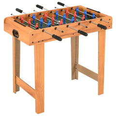 vidaXL Mini Football Table 69x37x62 cm Maple 1