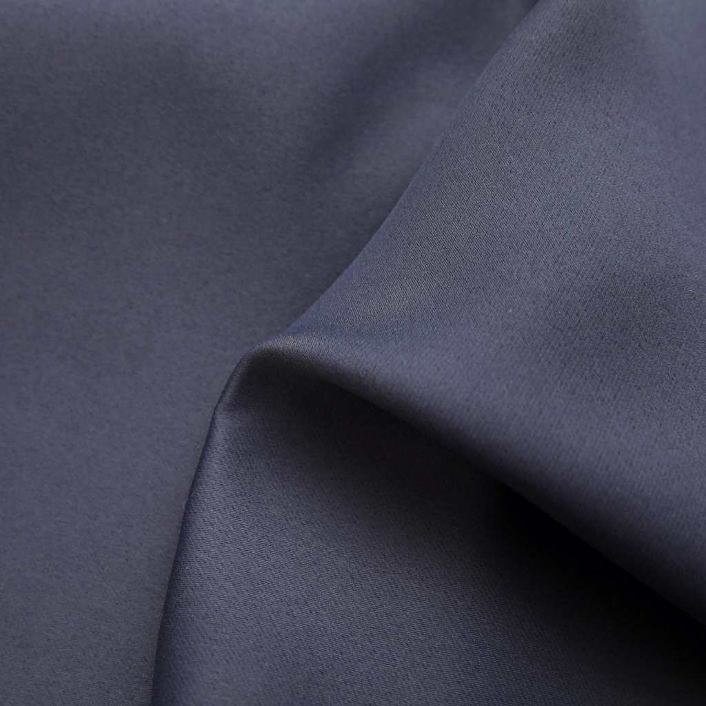 vidaXL Blackout Curtains with Metal Rings 2 pcs Anthracite 140x225 cm 4