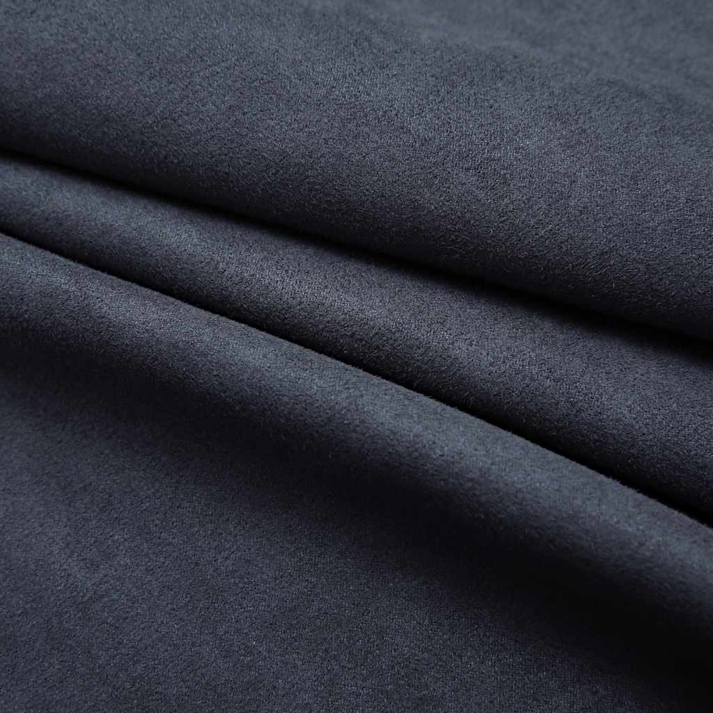 vidaXL Blackout Curtains with Metal Rings 2 pcs Anthracite 140x175 cm 4