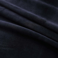 vidaXL Blackout Curtain with Metal Rings Velvet Black 290x245 cm 3