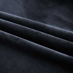 vidaXL Blackout Curtains 2 pcs with Hooks Velvet Black 140x225 cm 3