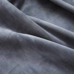 vidaXL Blackout Curtains with Rings 2 pcs Velvet Anthracite 140x175 cm 4