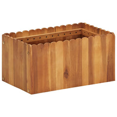 vidaXL Raised Bed | Natural wood colour | Solid acacia wood | Compact | Durable 1