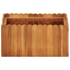 vidaXL Raised Bed | Natural wood colour | Solid acacia wood | Compact | Durable 2