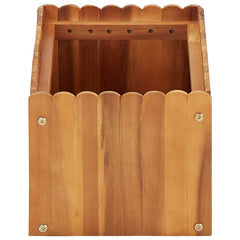 vidaXL Raised Bed | Natural wood colour | Solid acacia wood | Compact | Durable 3