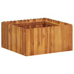 vidaXL Raised Bed | Natural wood colour | Solid acacia wood | Medium 1